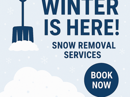 ❄️ Winter Is Here — Let Bigton Services Handle the Snow!