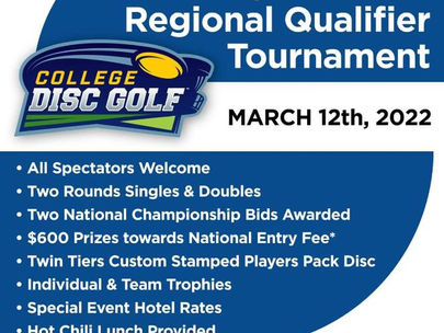 NYS Collegiate Regional Disc Golf Qualifier Tournament