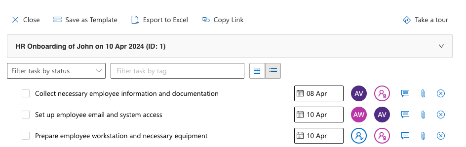 How to Create Your First Checklist | TeamsWork
