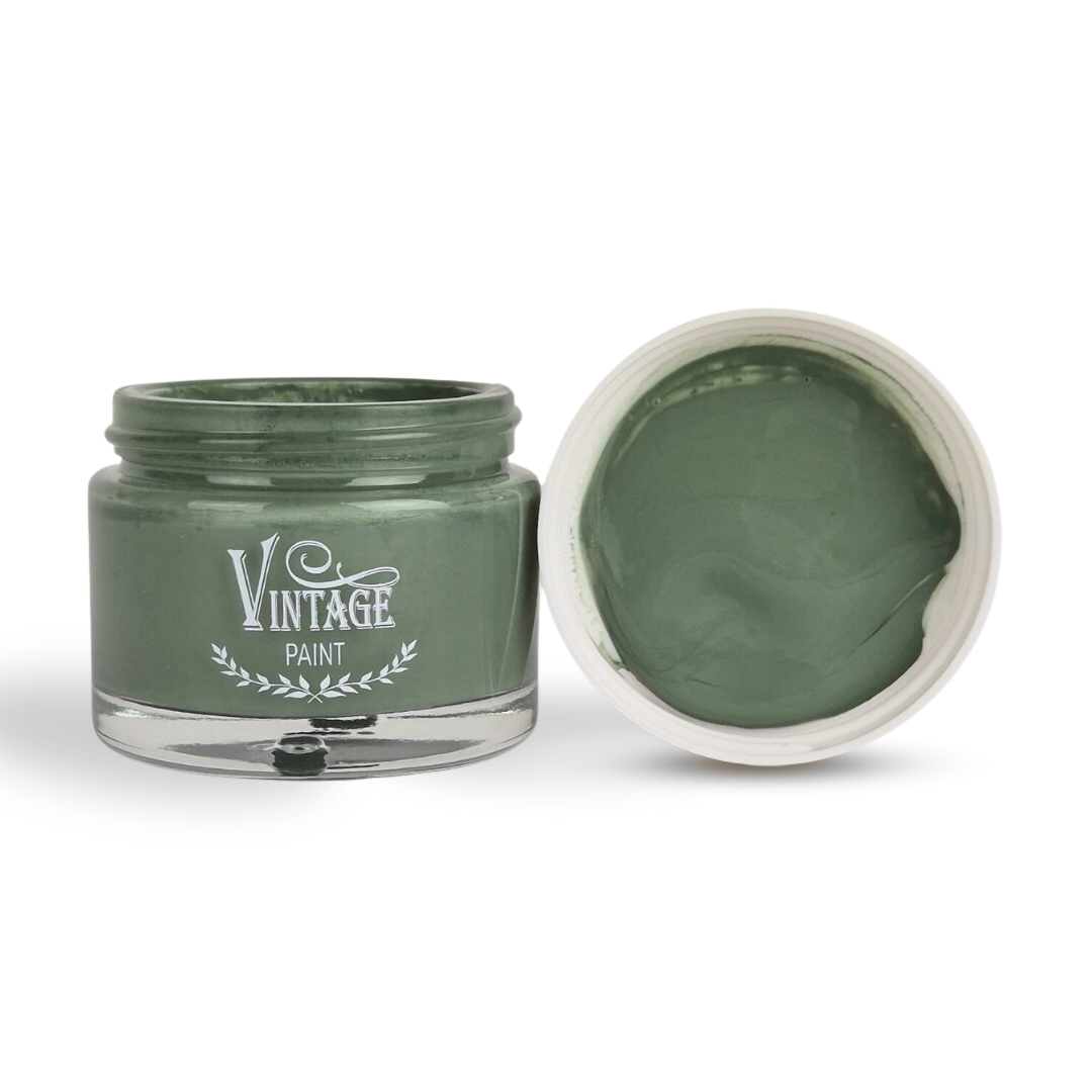 Dusty Olive chalk paint vintage paint χρώμα κιμωλίας