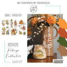 foliage collector small transfer redesign decor transfers