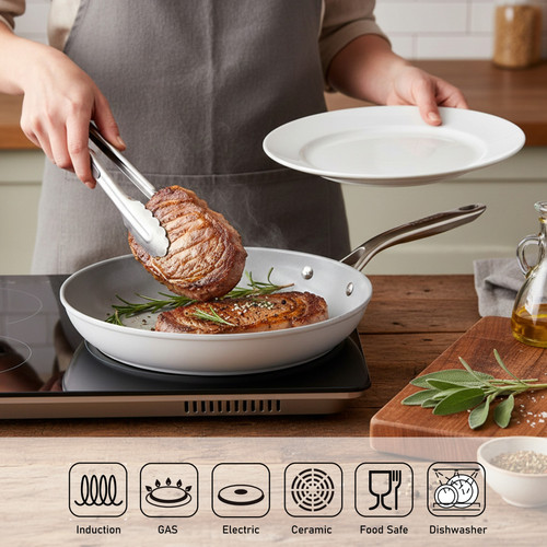 CeraTerra Frying Pan | TECHEF
