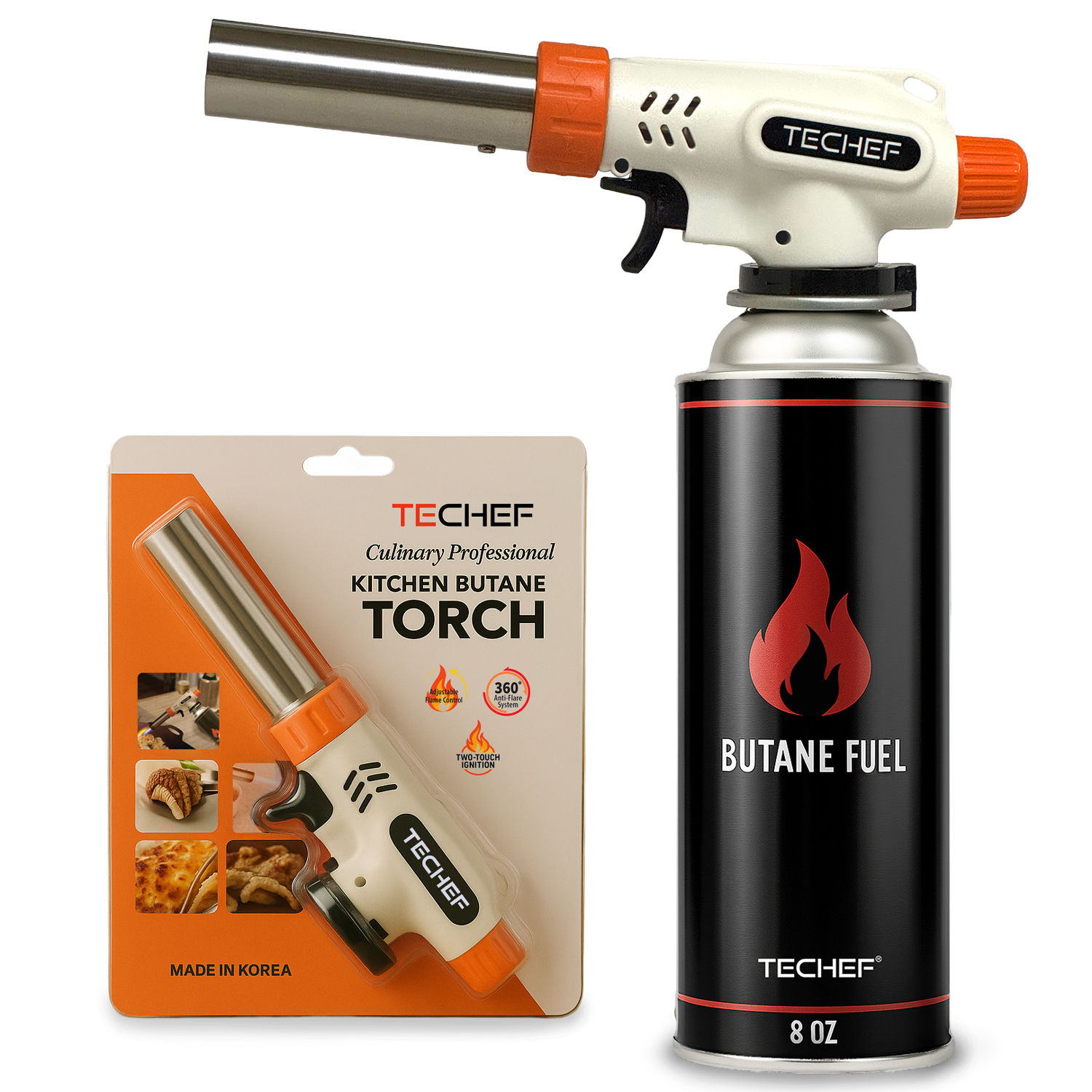 Kitchen Butane Torch | Fuel Not Included