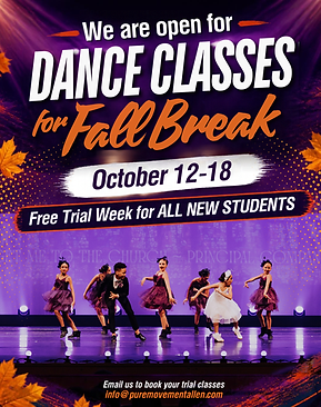 We are open for dance classes for Fall Break.png