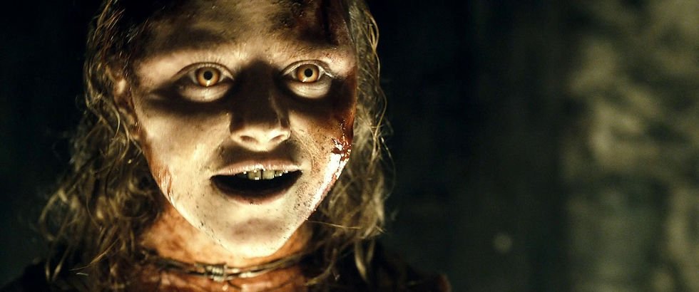 Film still from Evil Dead - DoP David Garbett, still from Ghost House Pictures