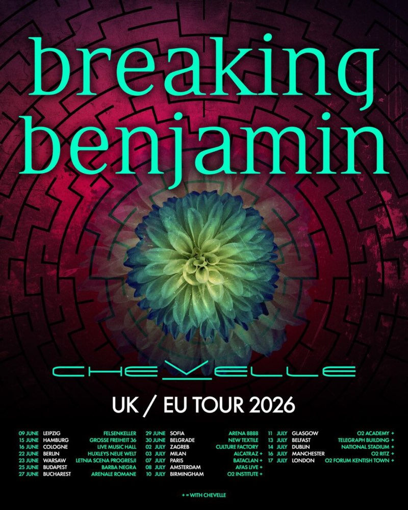 LIVE FROM THE PIT: Breaking Benjamin, Chevelle and Return To Dust