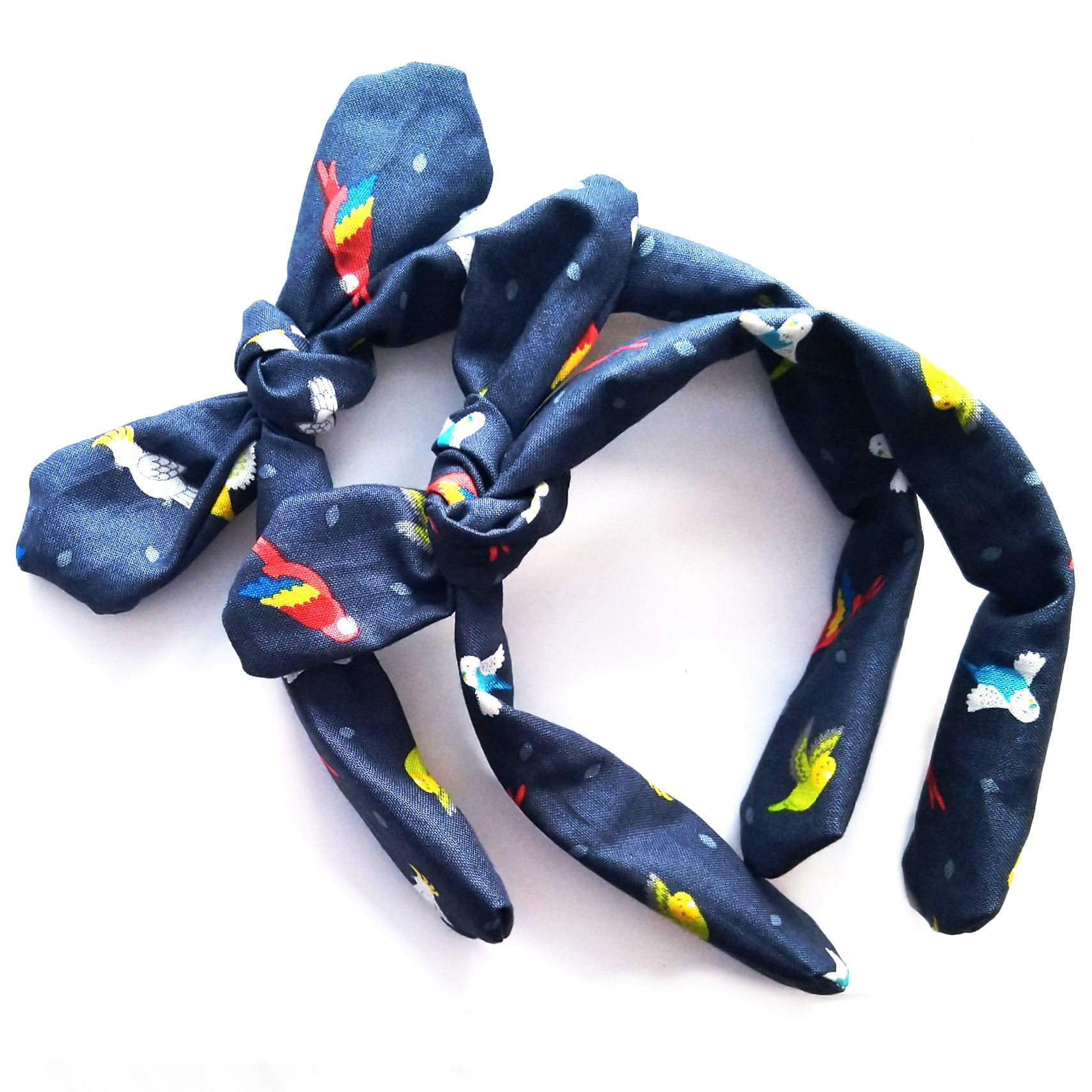 Tiki Birds Knot Headband