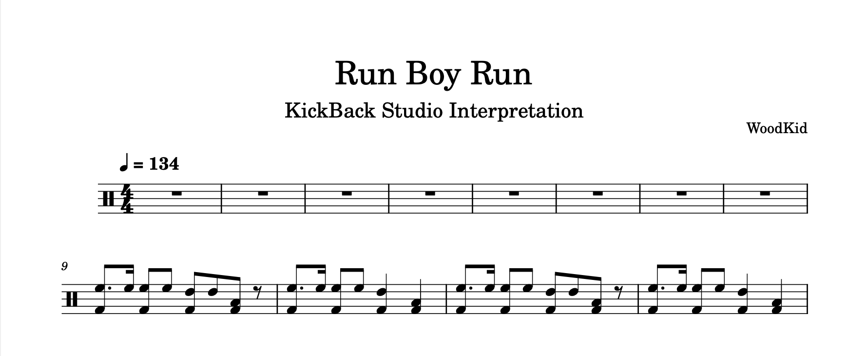 Woodkid - Run Boy Run