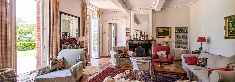 photo d'un salon prise par agence immobiliere à Toulouse