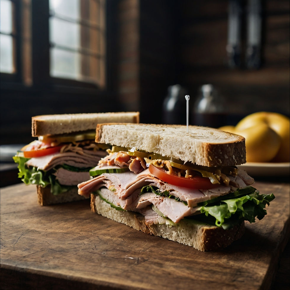 Turkey Sandwich from Skolnik's Bagel Bakery