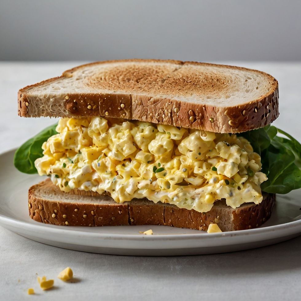 Egg Salad Sandwich from Skolnik's Bagel Bakery