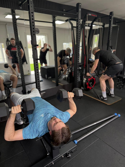 Strength sessions at Taylor's