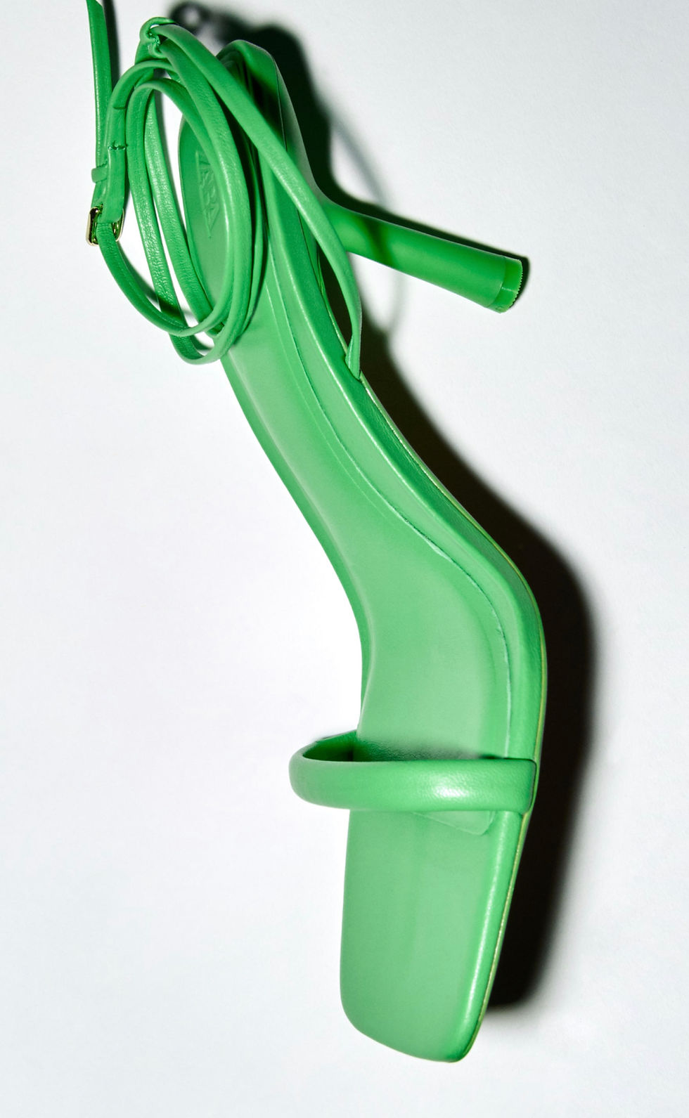 Miniature : Zara leather sandals - Green
