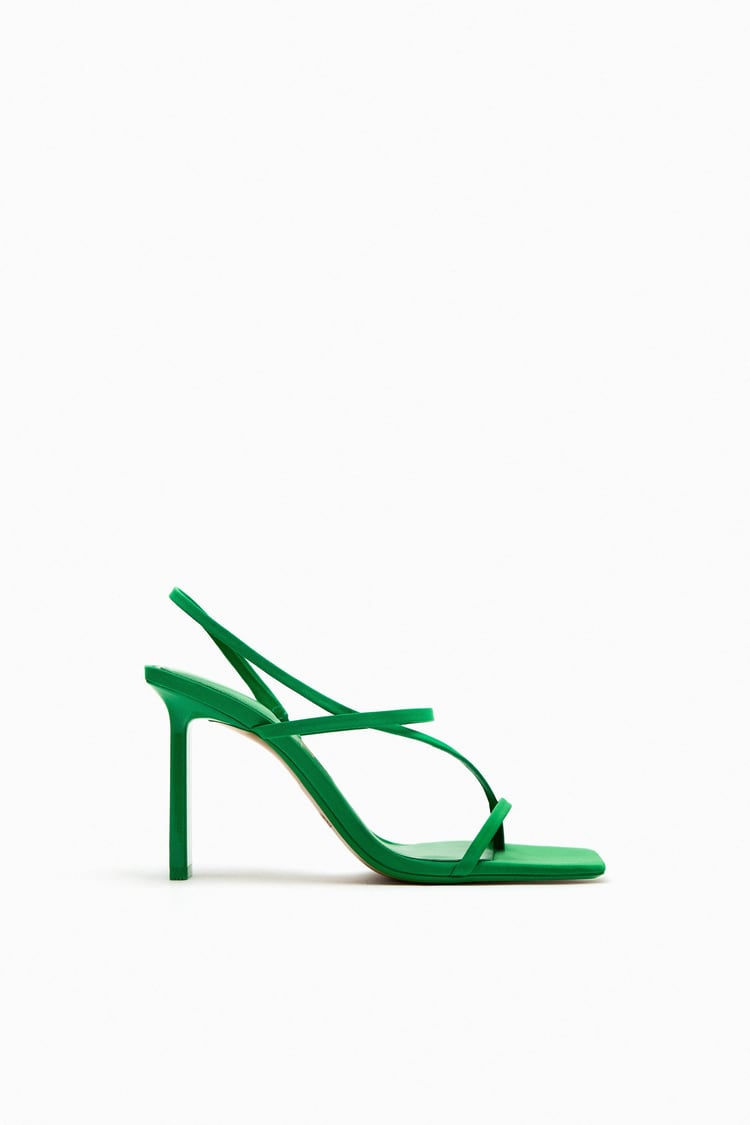 Thumbnail: Zara Green strap sandals