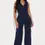 Thumbnail: Vest pant set- Navy