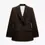 Miniature : DOUBLE-BREASTED BLAZER WITH ELBOW PATCHES & HIGH-WAIST SLIM FIT TROUSERS
