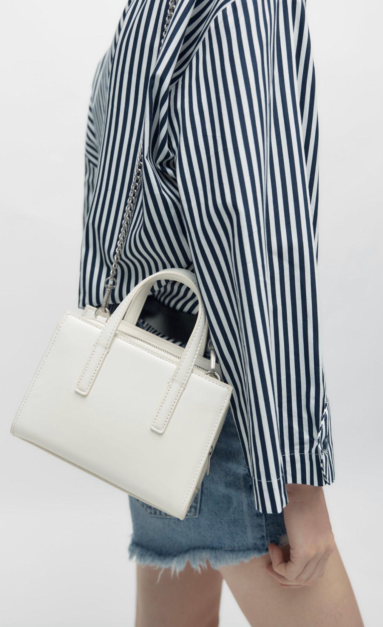 Zara mini sac blanc