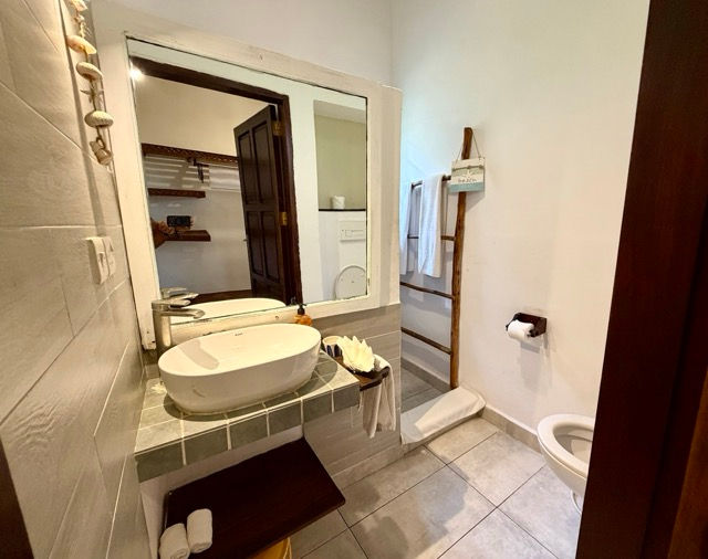 Bungalow Garden_Pool view bathroom