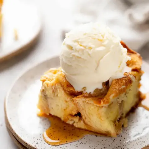 Coquito Bread Pudding