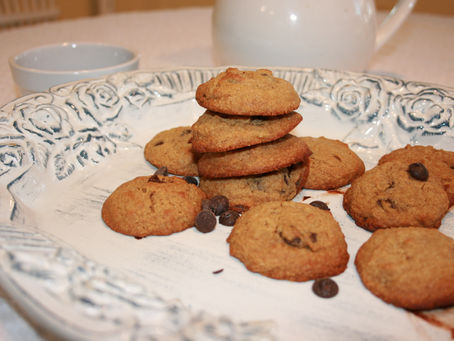 Paleo Coconut Flour Chocolate Chip Cookies (Paleo & Nut-Free, w/ Vegan Option)