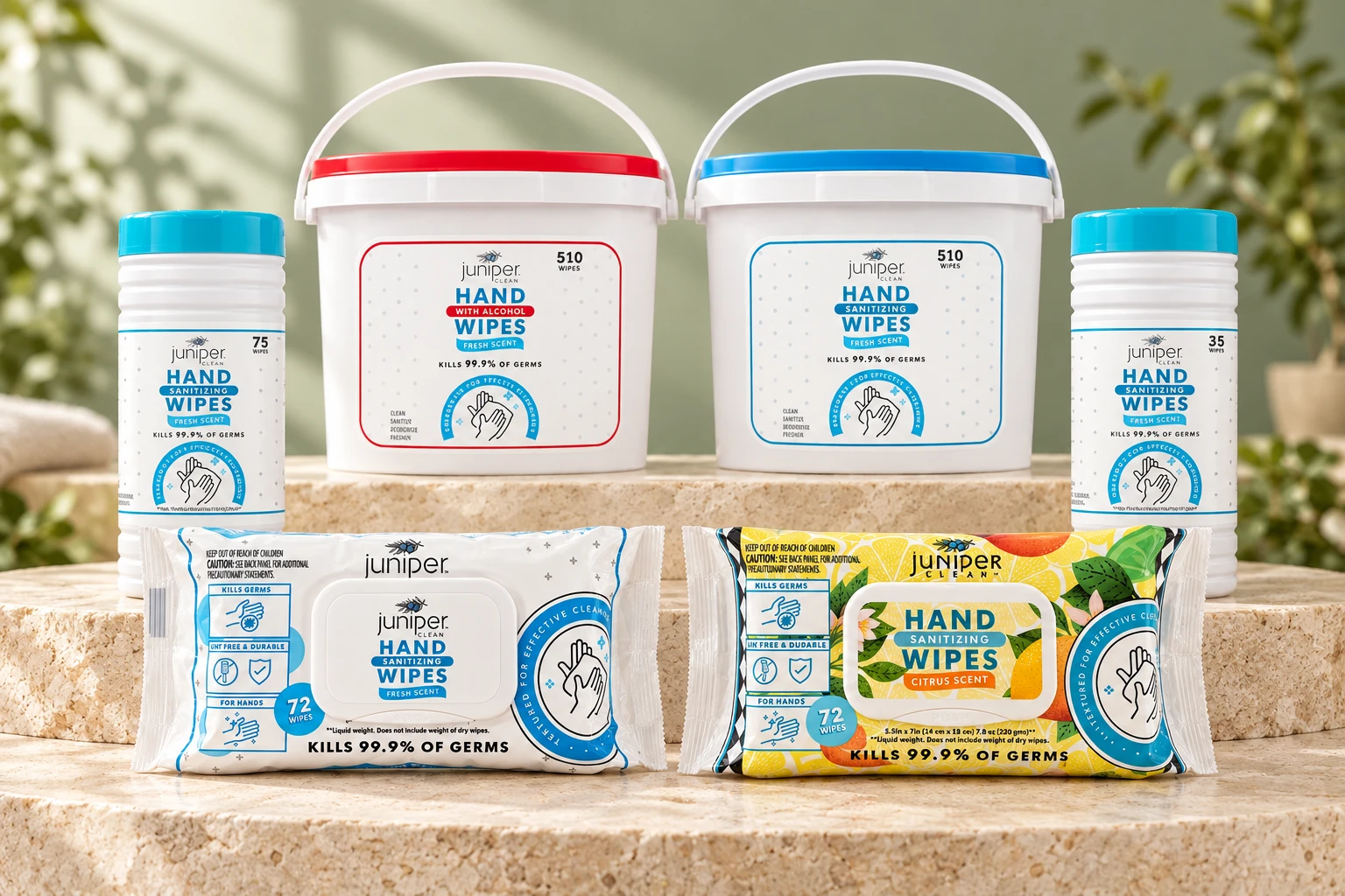 Juniper Clean · Hand Wipes