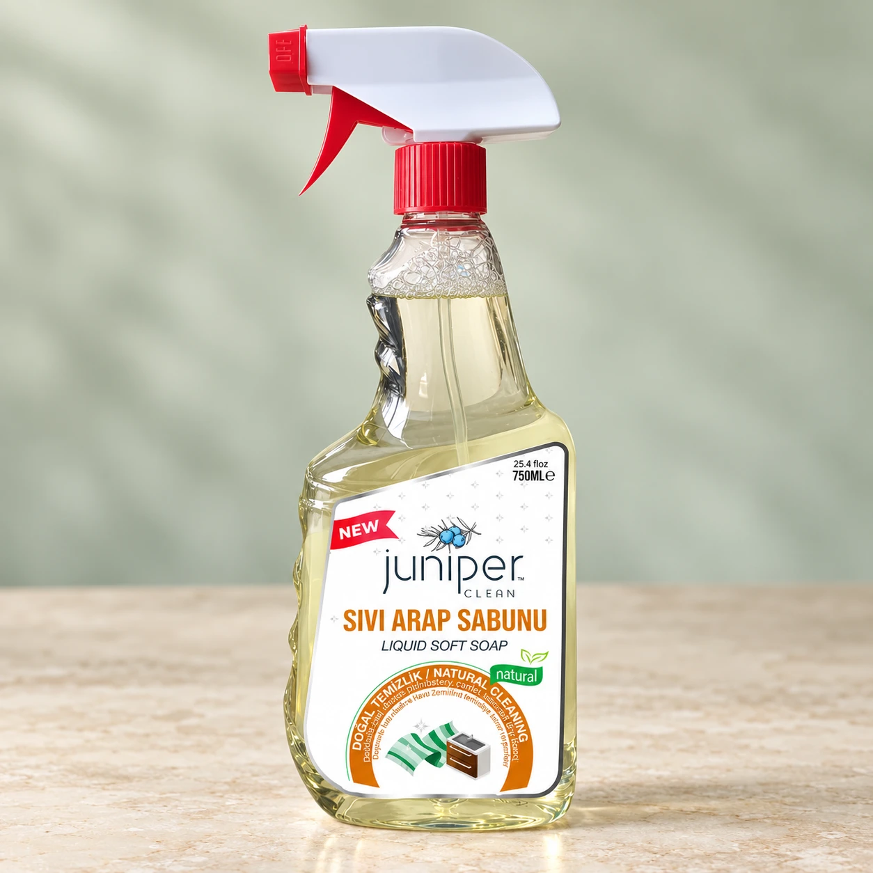 Juniper Clean Natural Liquid Soft Soap 750 ML