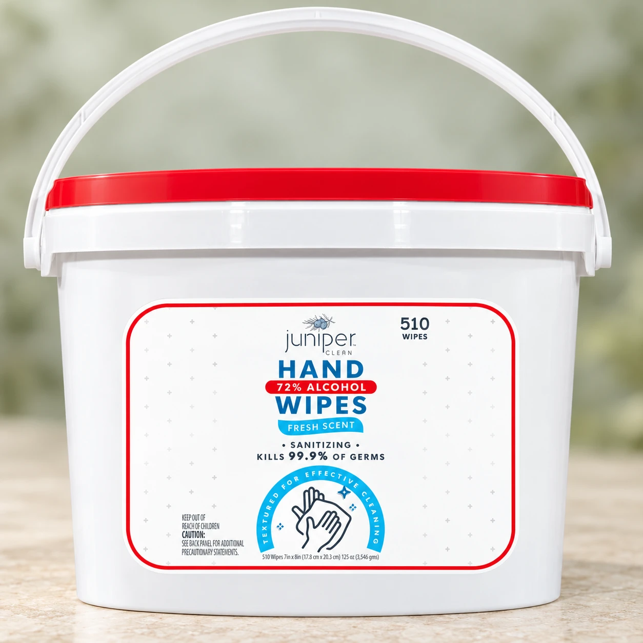 Juniper Clean Hand Disinfecting Wet Wipes 510 CT