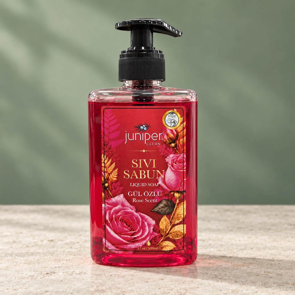 Juniper Clean Liquid Hand Soap — Rose