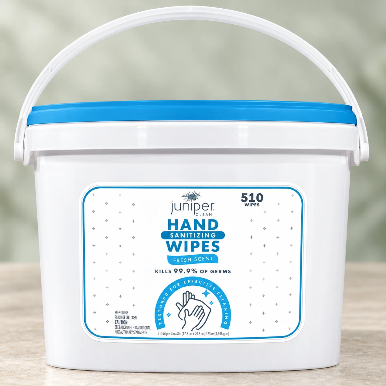 Juniper Clean Hand Sanitizing Wet Wipes 510 CT