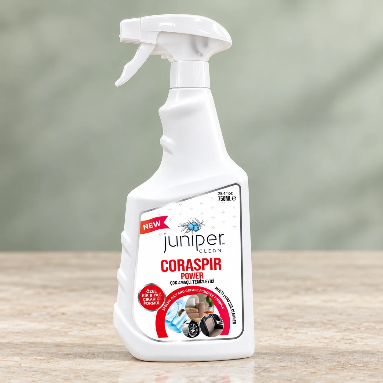 Juniper Clean Coraspir Degreaser 750 ML