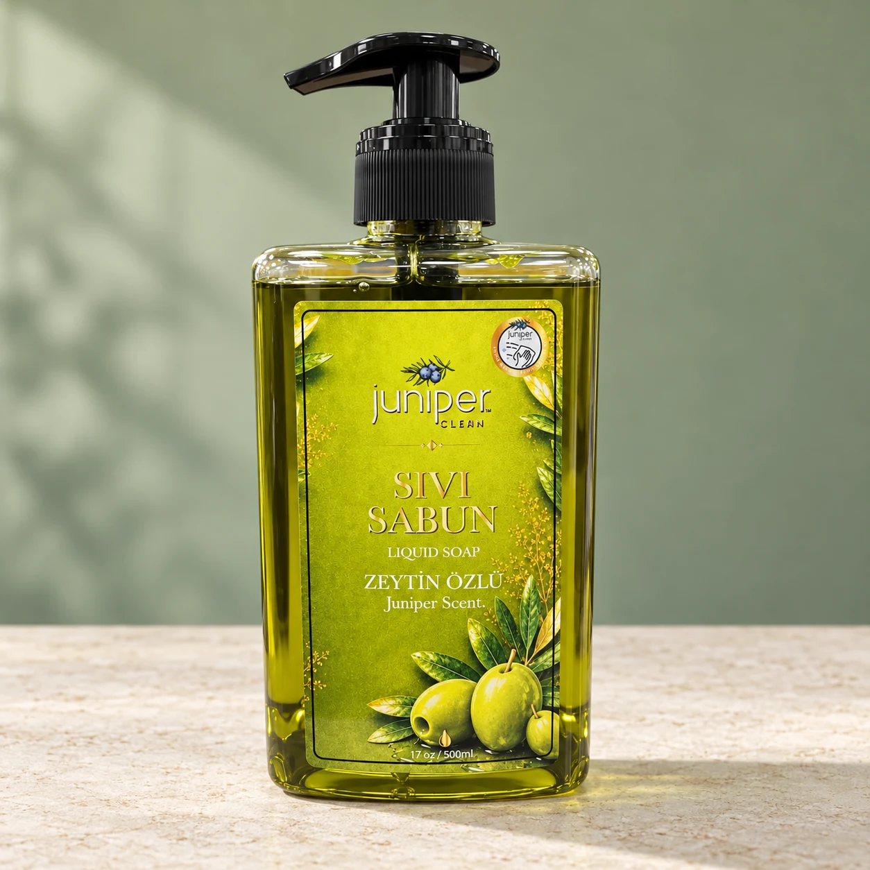 Juniper Clean Liquid Hand Soap — Olive