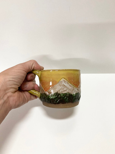 ホットサンドクッカー OLD MOUNTAIN TETSUARRAY Sunset mountain mug | Hello Fern Creations