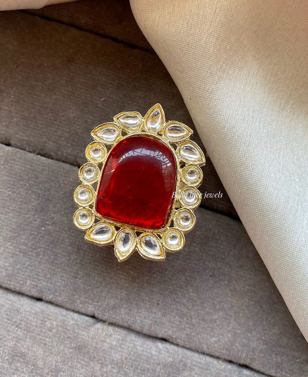 Thumbnail: Kundan ring 3