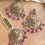 Thumbnail: Dhwani Mirror Earrings and maangtika set