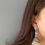 Thumbnail: Sanjana silver lookalike jhumka