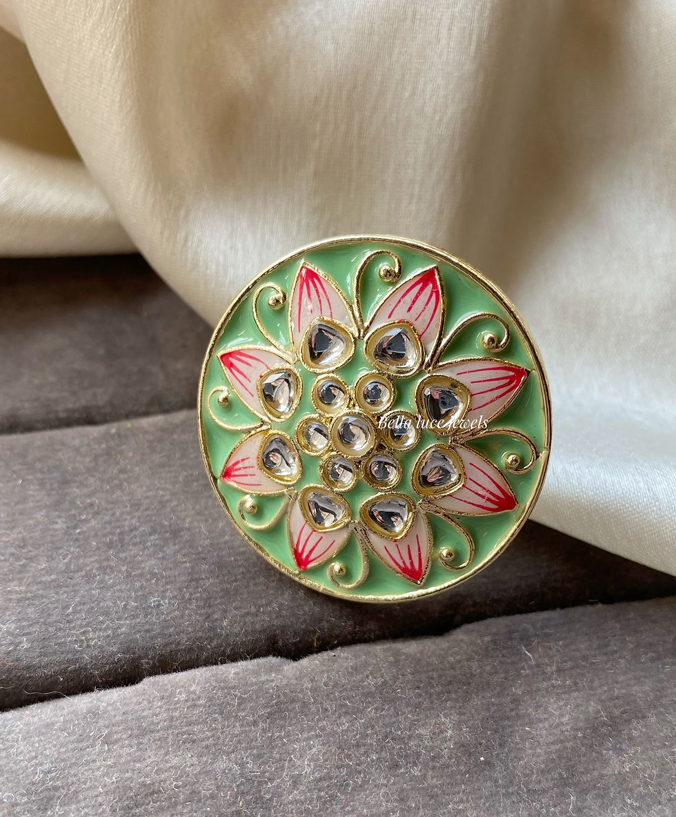 Thumbnail: Kundan ring 8