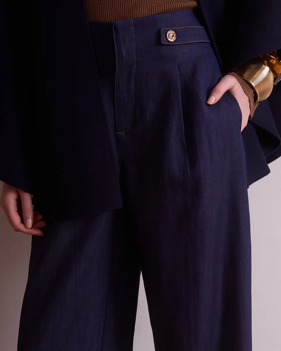 Miniatura: Calça Pantalona Pregas