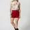 Miniatura: Blusa Laço Gola Estampa