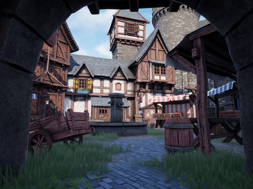 medieval fantasy town
