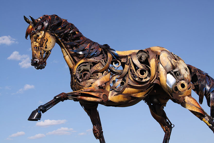 Escultura Reciclaje _John Lopez
