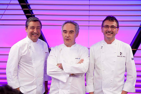 Andoni Luis Aduriz - Joan Roca - Ferran Adria