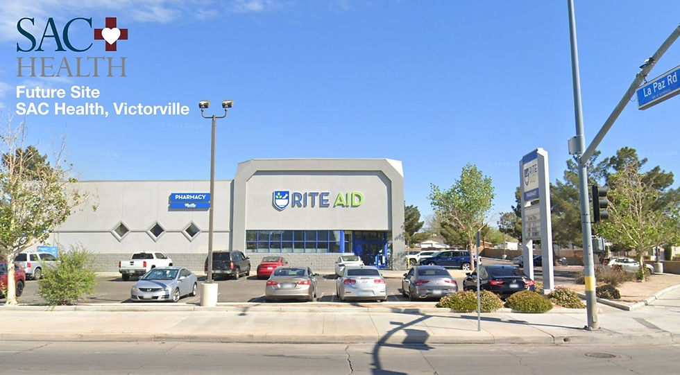 SAC Health Acquires Former Rite-Aid Building to Expand Care to the High Desert