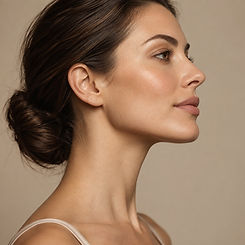 Profile balancing with nose and chin filler at Sebastian Rose Medical Aesthetics Cardiff