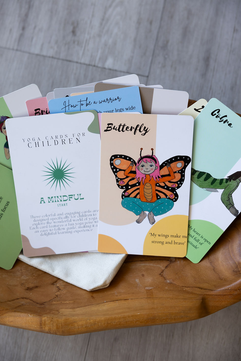 Thumbnail: A Mindful Start Kids Yoga Cards