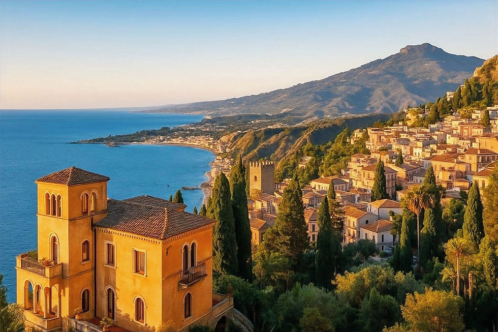 Beautiful Sicilian Coastline