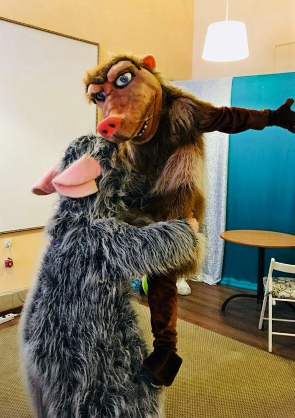 Миниатюра: ростовая кукла рататуй, ростовая кукла крыса, ростовых кукол, ростовые куклыростовая кукла,карнавальный костюм, товары для пр