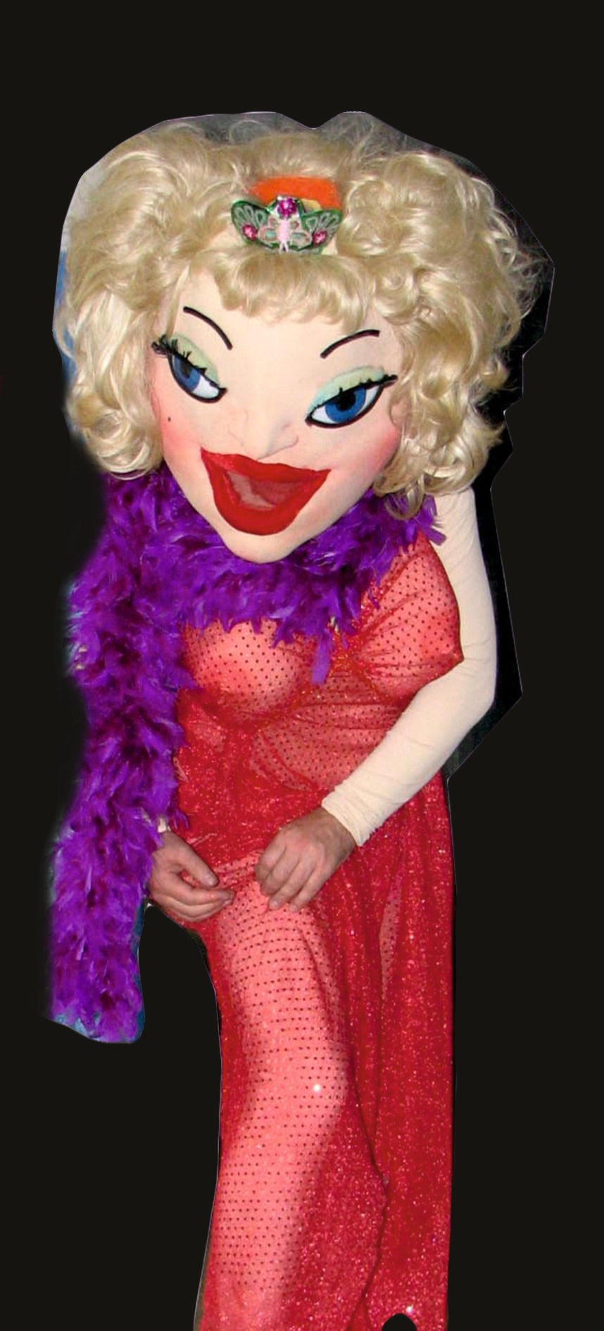 Миниатюра: ростовая кукла менерлин монро,карнавальный костюм, товары для праздника