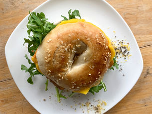 The Best Breakfast Bagel