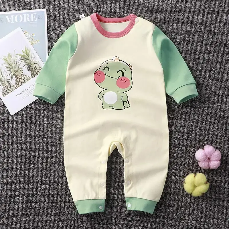 섬네일: Pelele de algodón puro con dibujos animados,  unisex.