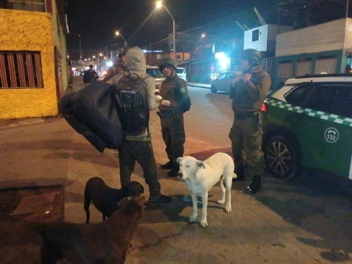 CUATRO DETENIDOS DEJA RONDA FOCALIZADA EN CAMPAMENTO LOS ARENALES, SECTOR NORTE DE ANTOFAGASTA